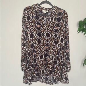 Simple Noelle Stylish Women's Patterned Dress